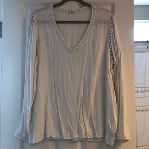 Old Navy islet white blouse